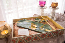 Load image into Gallery viewer, Handmade Ceramic Textured Platter- Long
