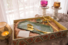 Load image into Gallery viewer, Handmade Ceramic Textured Platter- Long
