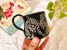 Load image into Gallery viewer, Handmade mugs, handmade ceramic mugs, handmade tableware, handmade gifts, handmade ceramics, English country style kitchen, country life, shabby chic
