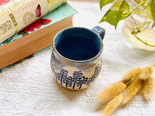 Load image into Gallery viewer, Handmade mugs, handmade ceramic mugs, handmade tableware, handmade gifts, handmade ceramics, English country style kitchen, country life, shabby chic
