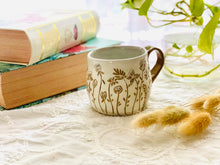Load image into Gallery viewer, White Carved Mug
