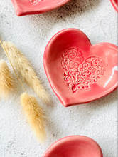 Load image into Gallery viewer, Handmade Ceramic Heart Trinkets
