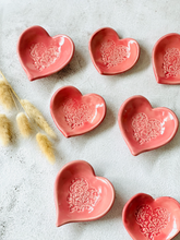 Load image into Gallery viewer, Handmade Ceramic Heart Trinkets

